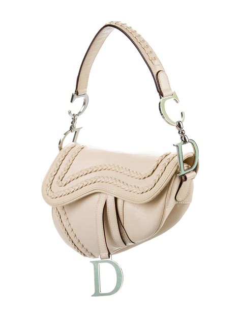 authentic Dior saddle bag